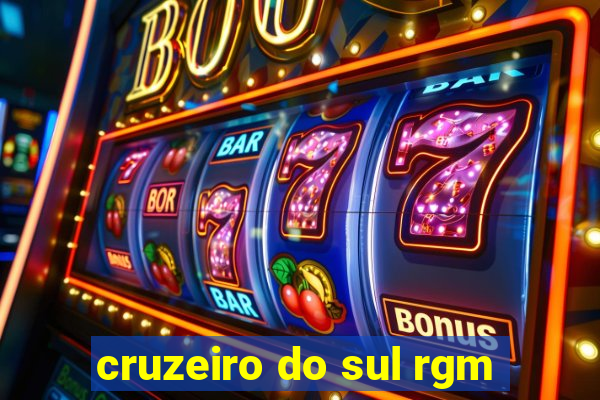 cruzeiro do sul rgm